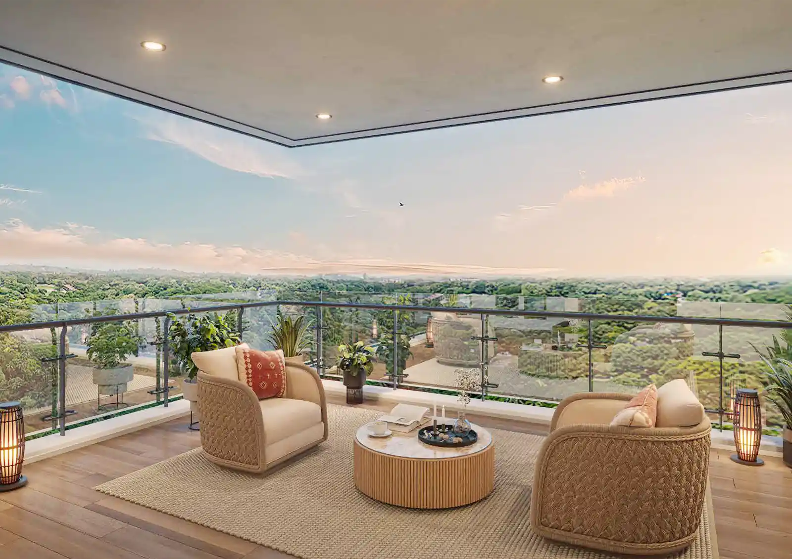 balcony view - TARC Ishva Sector 63A Gurgaon